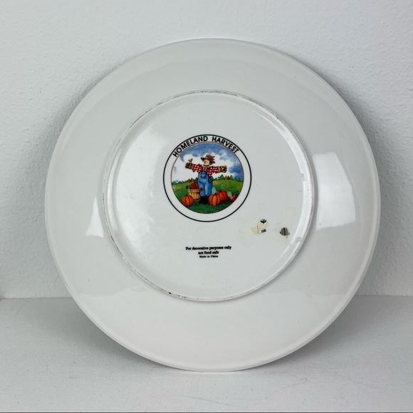 Homeland Harvest large ceramic fall platter - Picture 3 of 3